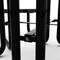 Flash Furniture Square Picnic Table, Black, Metal, 79.75 in L SLF-EMS46-H60L-BK-GG - alternate 7